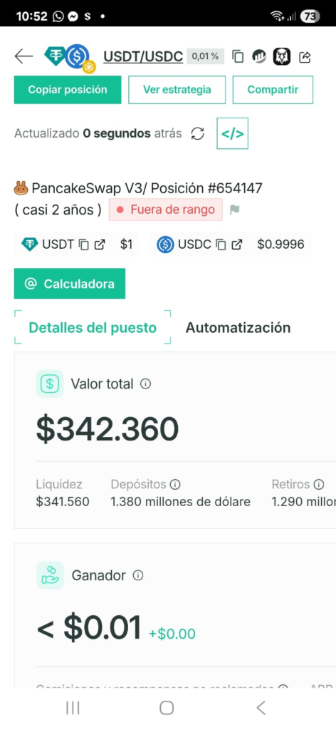 Captura de pruebas de pago de antiguos Loop de BitNest y proceso de rematching en 2026