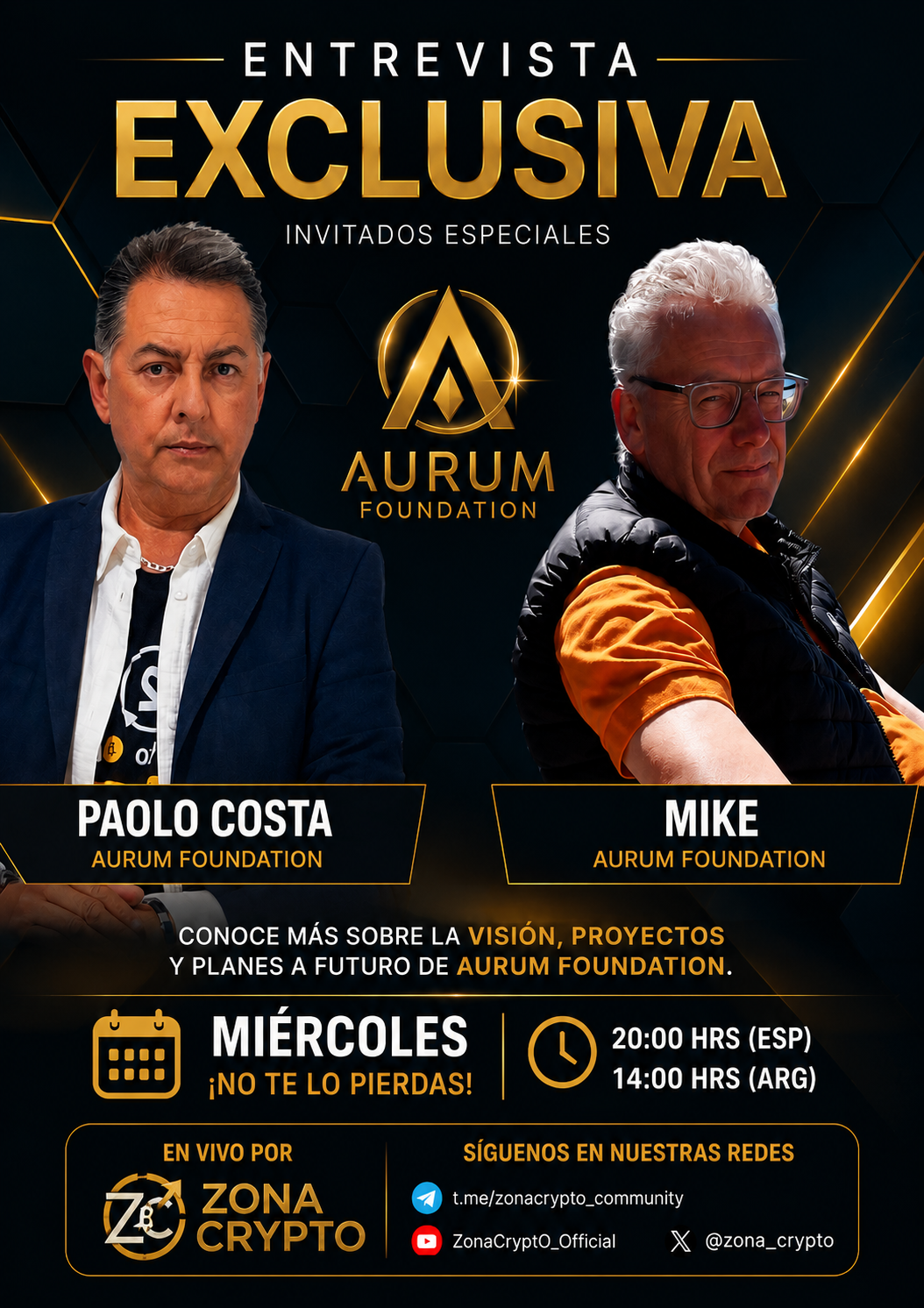 Entrevista Exclusiva Aurum Foundation - ZonaCrypto