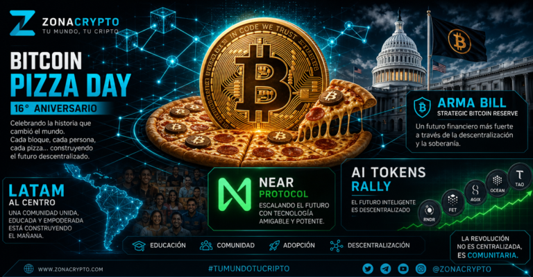 Bitcoin Pizza Day y el ARMA Bill: EE.UU. propone comprar 1 millón de BTC como reserva estratégica