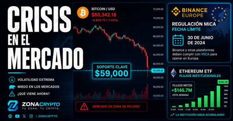 Bitcoin Rompe el Soporte de los $60,000: Qué Está Pasando y Qué Significa para Latinoamérica