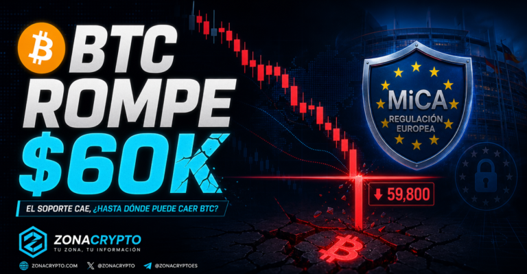 Bitcoin Rompe el Soporte de $60,000: ETFs Registran su Peor Mes con $4,100 Millones en Salidas