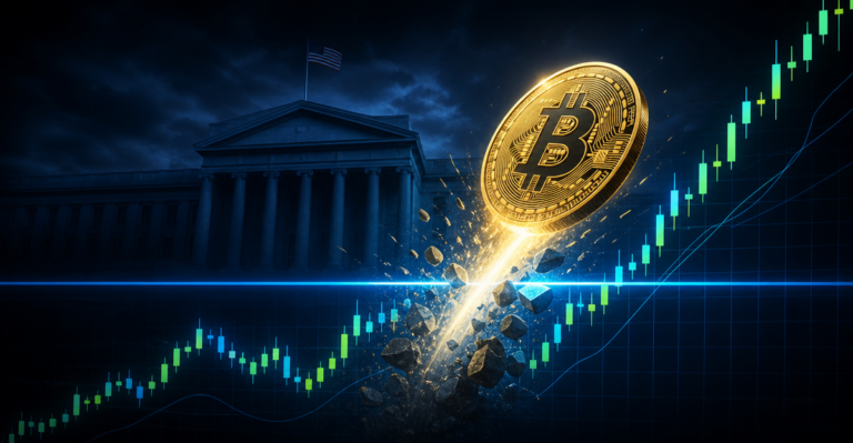 Bitcoin repunta hacia los 80.000 dolares tras intervencion del Tesoro de EE.UU.