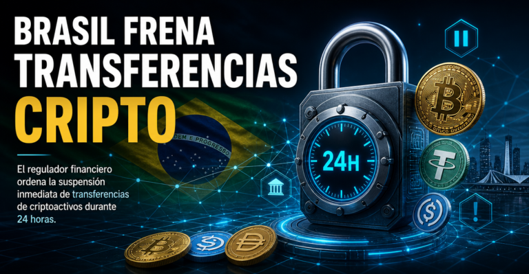 Brasil impone freno de 24 horas a transferencias cripto: qué significa para Latinoamérica