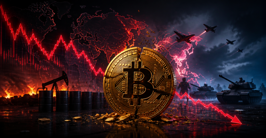 Bitcoin cae bajo los $77,000 por la tensión entre Estados Unidos e Irán: qué significa para Latinoamérica