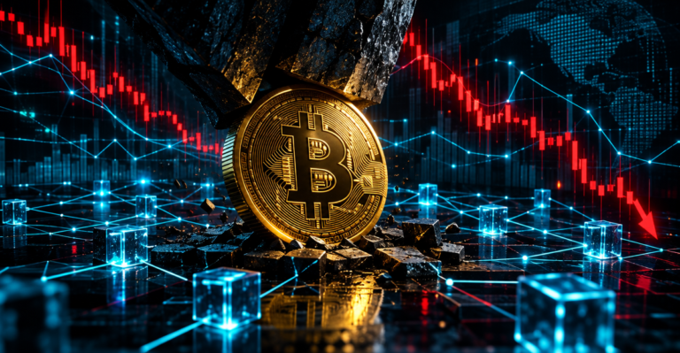 Bitcoin cae hacia los 75.000 dólares tras el freno a la Ley de Claridad y el alza de tasas