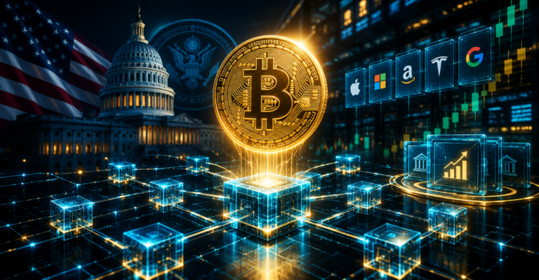 Bitcoin recupera los 78.000 dólares mientras la SEC impulsa las acciones tokenizadas