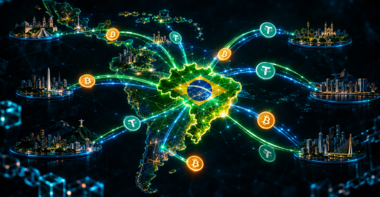 Brasil lidera la adopción cripto global mientras Latinoamérica crece 9,8%