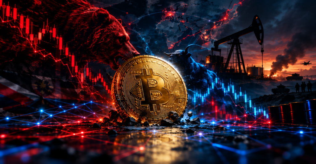 Bitcoin cae por debajo de los 80.000 dólares ante tensiones geopolíticas e inflación