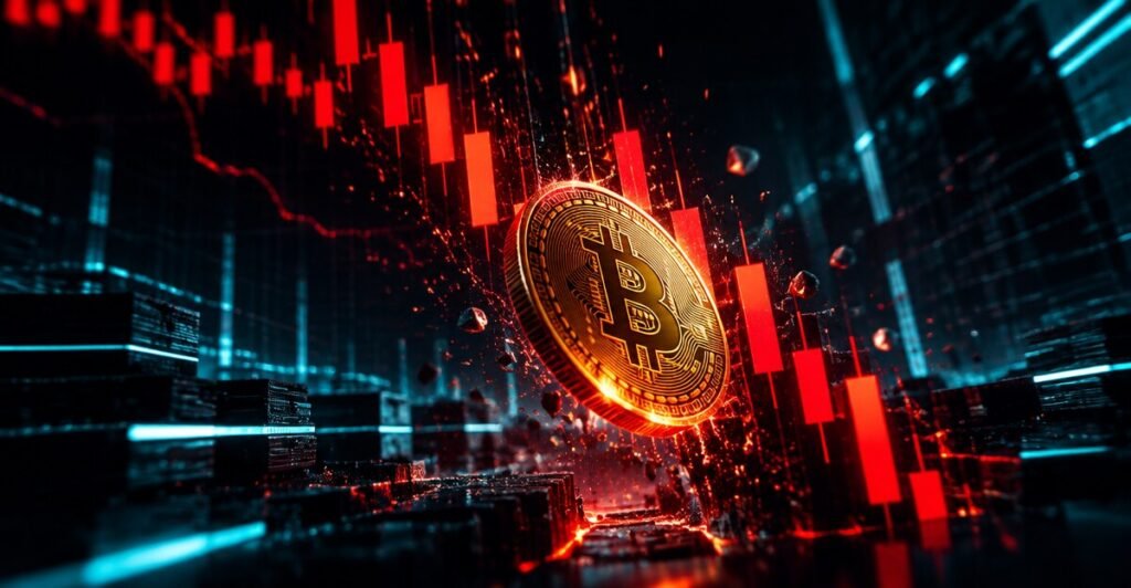 Bitcoin cae bajo los 84.000 dólares y las liquidaciones superan los 487 millones