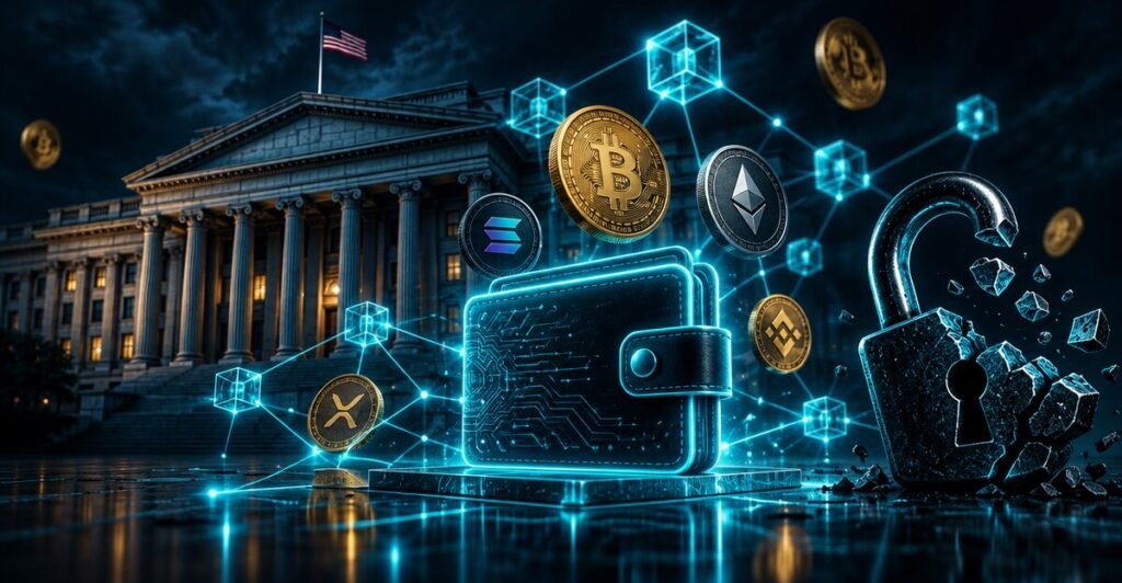 EE. UU. retira reglas cripto sobre billeteras y mezcladores mientras Bitcoin ronda los 82.000 dólares